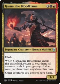 Garna, the Bloodflame - Dominaria - NM