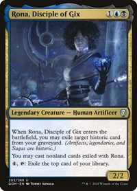 Rona, Disciple of Gix - Dominaria - NM