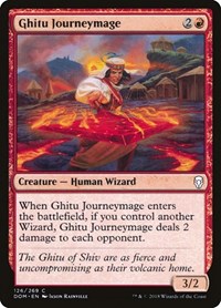 Ghitu Journeymage - Dominaria - NM