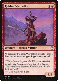 Keldon Warcaller - Dominaria - NM