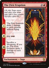 The First Eruption - Dominaria - NM