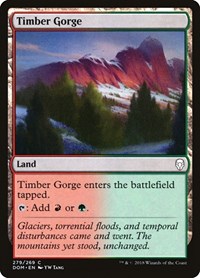Timber Gorge - Dominaria - NM