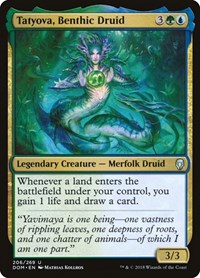 Tatyova, Benthic Druid - Dominaria - NM