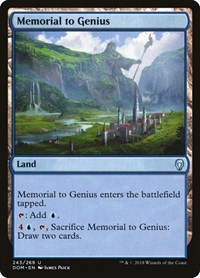 Memorial to Genius - Dominaria - NM
