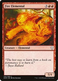 Fire Elemental - Dominaria - NM