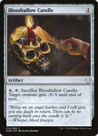 Bloodtallow Candle - Dominaria - NM