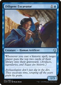 Diligent Excavator - Dominaria - NM
