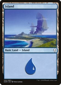 Island (255) - Dominaria - NM