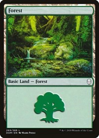 Forest (269) - Dominaria - NM