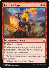 Frenzied Rage - Dominaria - NM