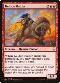 Keldon Raider - Dominaria - NM