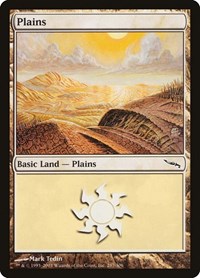 Plains (287) - Mirrodin - NM