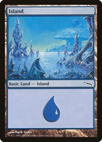 Island (291) - Mirrodin - NM