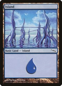 Island (293) - Mirrodin - NM