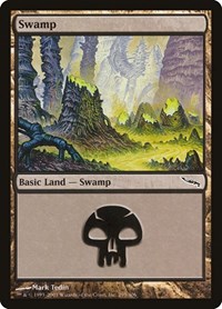 Swamp (295) - Mirrodin - NM