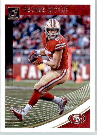 252 - George Kittle - 2018 Donruss Football - Base NM