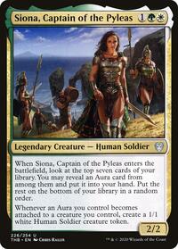 Siona, Captain of the Pyleas - Theros: Beyond Death - NM