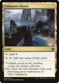 Unknown Shores - Theros: Beyond Death - NM