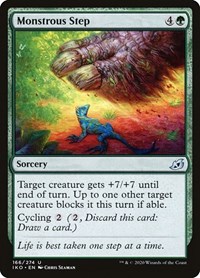 Monstrous Step - Ikoria: Lair of Behemoths - NM