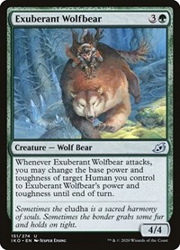 Exuberant Wolfbear - Ikoria: Lair of Behemoths - NM