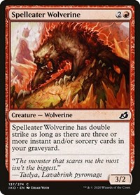 Spelleater Wolverine - Ikoria: Lair of Behemoths - NM