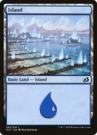 Island (265) - Ikoria: Lair of Behemoths - NM