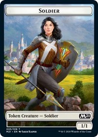 Soldier Token - Core 2021 - NM