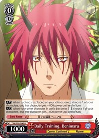 Daily Training, Benimaru - That Time I Was Reincarnated As a Slime - NM