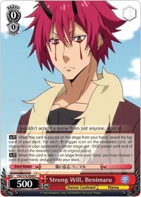 Strong Will, Benimaru - That Time I Was Reincarnated As a Slime - NM