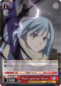 "Black Lightning" Rimuru - That Time I Was Reincarnated As a Slime - NM