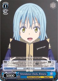 Attendance Check, Rimuru - That Time I Was Reincarnated As a Slime - NM