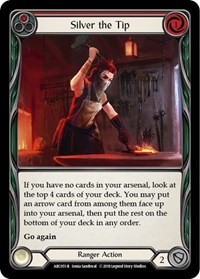 Silver the Tip (Red) - Arcane Rising - Unlimited NM