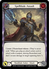 Spellblade Assault (Yellow) - Arcane Rising - Unlimited NM