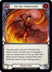 Stir the Aetherwinds (Blue) - Arcane Rising - Unlimited NM