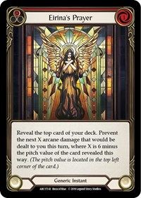 Eirina's Prayer (Red) - Arcane Rising - Unlimited NM
