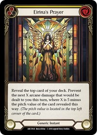 Eirina's Prayer (Yellow) - Arcane Rising - Unlimited NM