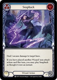 Snapback (Blue) - Crucible of War - Unlimited NM