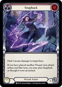 Snapback (Red) - Crucible of War - Unlimited NM