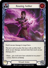 Rousing Aether (Red) - Crucible of War - Unlimited NM