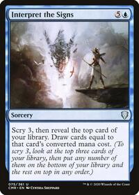 Interpret the Signs - Commander Legends - NM