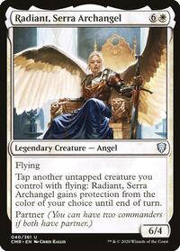 Radiant, Serra Archangel - Commander Legends - NM