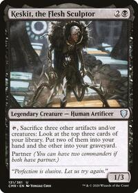 Keskit, the Flesh Sculptor - Commander Legends - NM