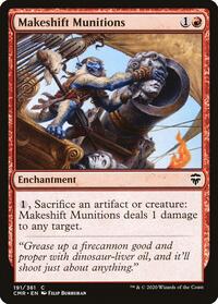 Makeshift Munitions - Commander Legends - NM