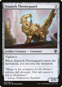 Staunch Throneguard - Commander Legends - NM