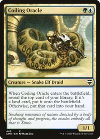Coiling Oracle - Commander Legends - NM