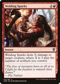 Welding Sparks - Commander Legends - NM
