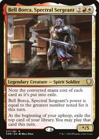 Bell Borca, Spectral Sergeant - Commander Legends - NM