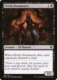 Elvish Doomsayer - Commander Legends - NM