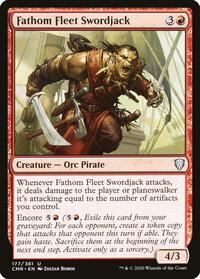 Fathom Fleet Swordjack - Commander Legends - NM