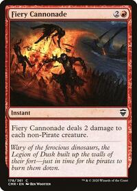 Fiery Cannonade - Commander Legends - NM